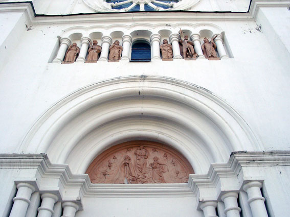 Rietavo bažnyčios fragmentas